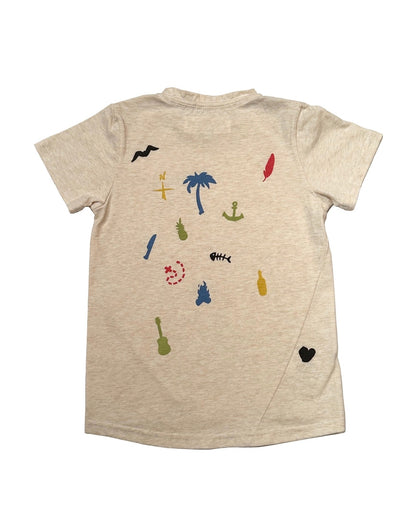 Skip Tee | Castaways | Heather Almond