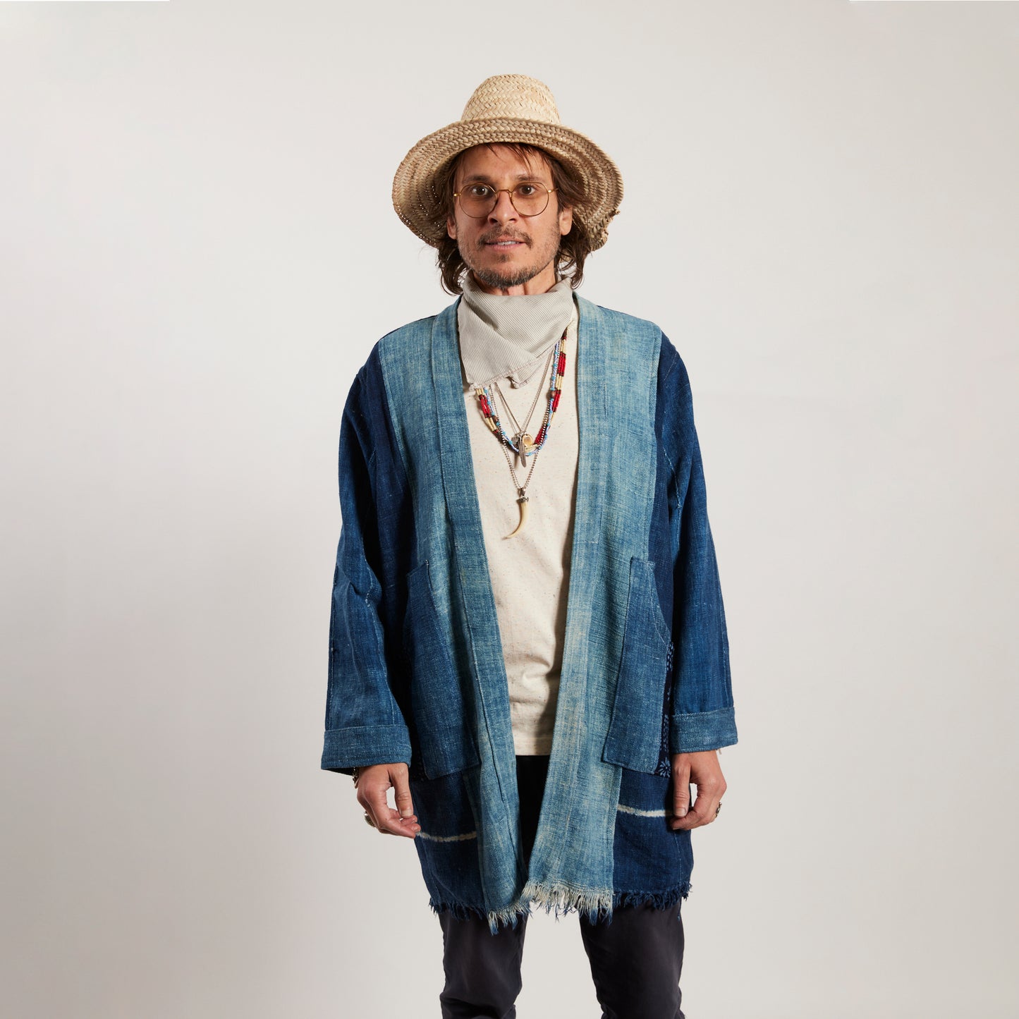 Wanderer Jacket | Faded Indigo CVII