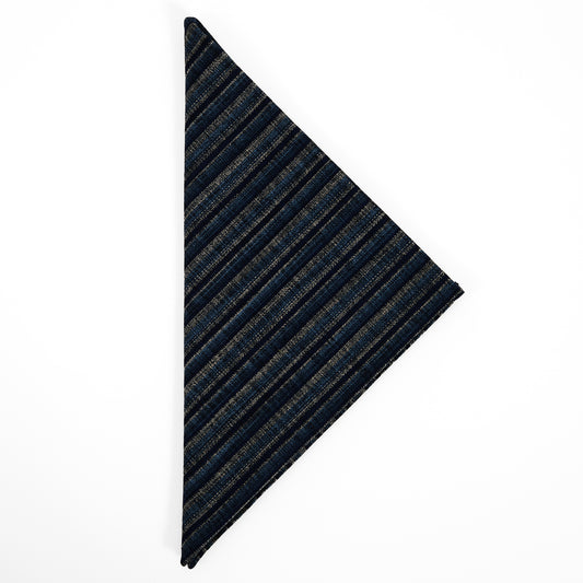 Brakeman Bandana | Faded Indigo Stripe