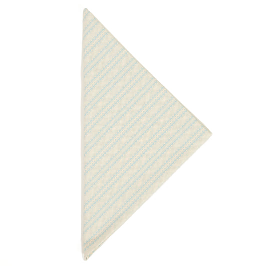 Brakeman Bandana | Vintage Teal Stripes