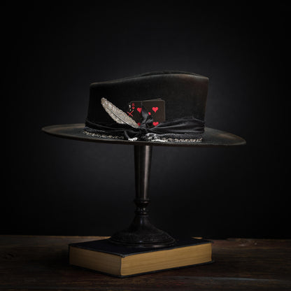 Made in Canada, Hare Felt Hat from 18 Waits — a Sustainable Men's clothing brand offering Vintage Inspired menswear and Rock and Roll Fashion. A refined Imogene and Willie alternative for those who value quality and character.