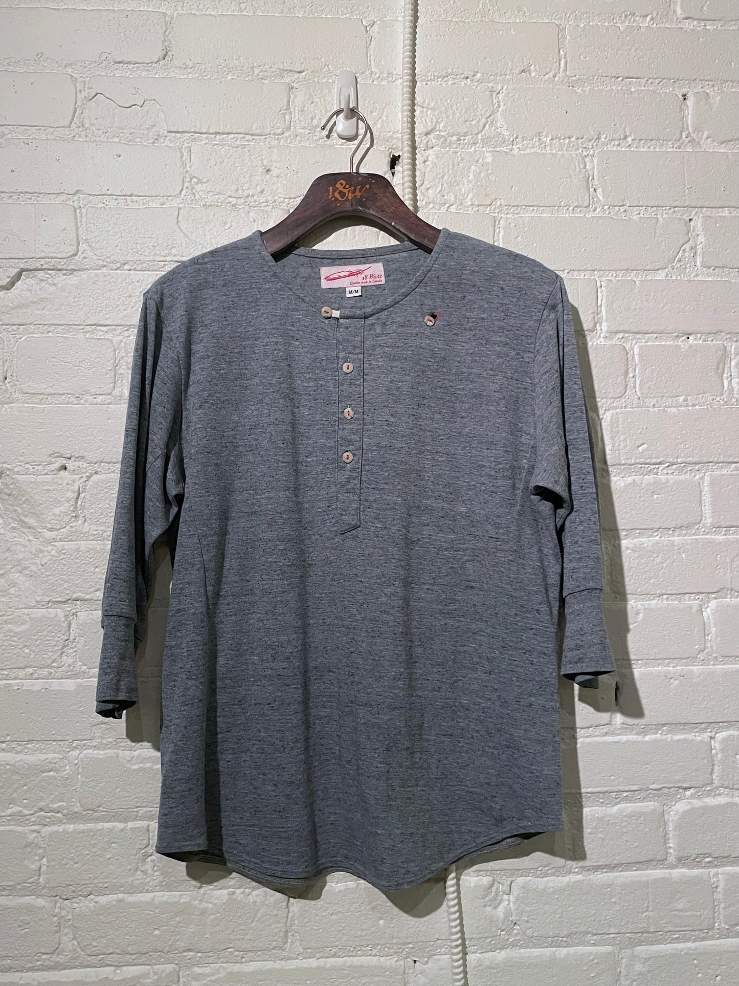 Vintage Hitchhiker Henley | Faded Blue