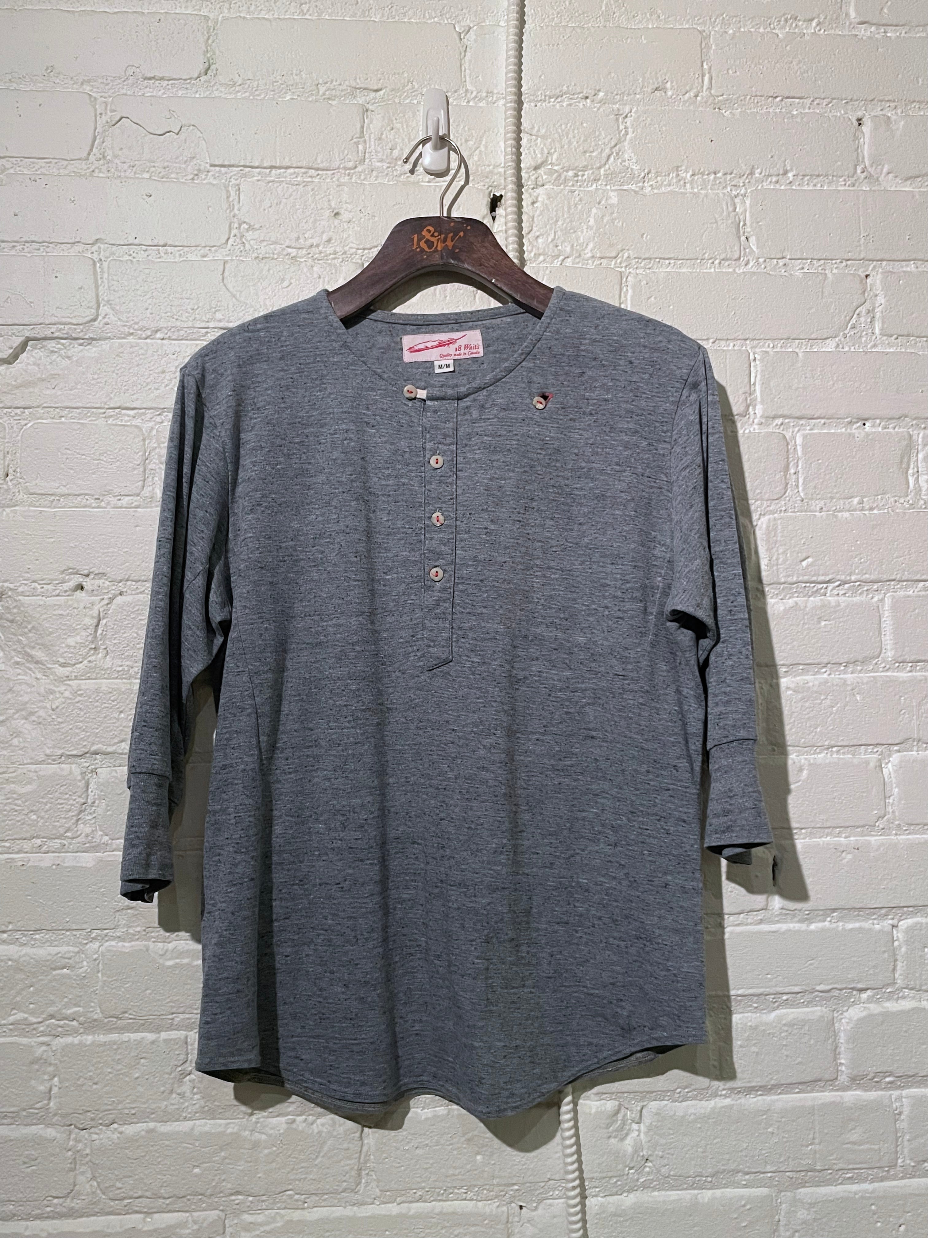Vintage Hitchhiker Henley | Faded Blue