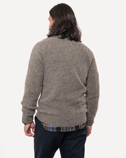 Made in Canada The Highland Crew neck from 18 Waits — a Sustainable Men's clothing brand offering Vintage Inspired menswear and Rock and Roll Fashion.