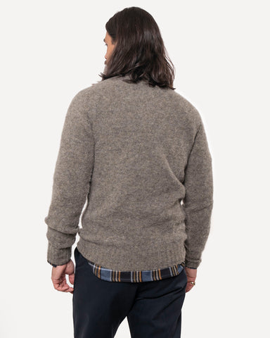 Made in Canada The Highland Crew neck from 18 Waits — a Sustainable Men's clothing brand offering Vintage Inspired menswear and Rock and Roll Fashion.