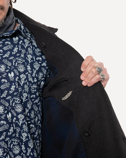 Made in Canada The Longshoreman from 18 Waits — a Sustainable Men's clothing brand offering Vintage Inspired menswear and Rock and Roll Fashion.