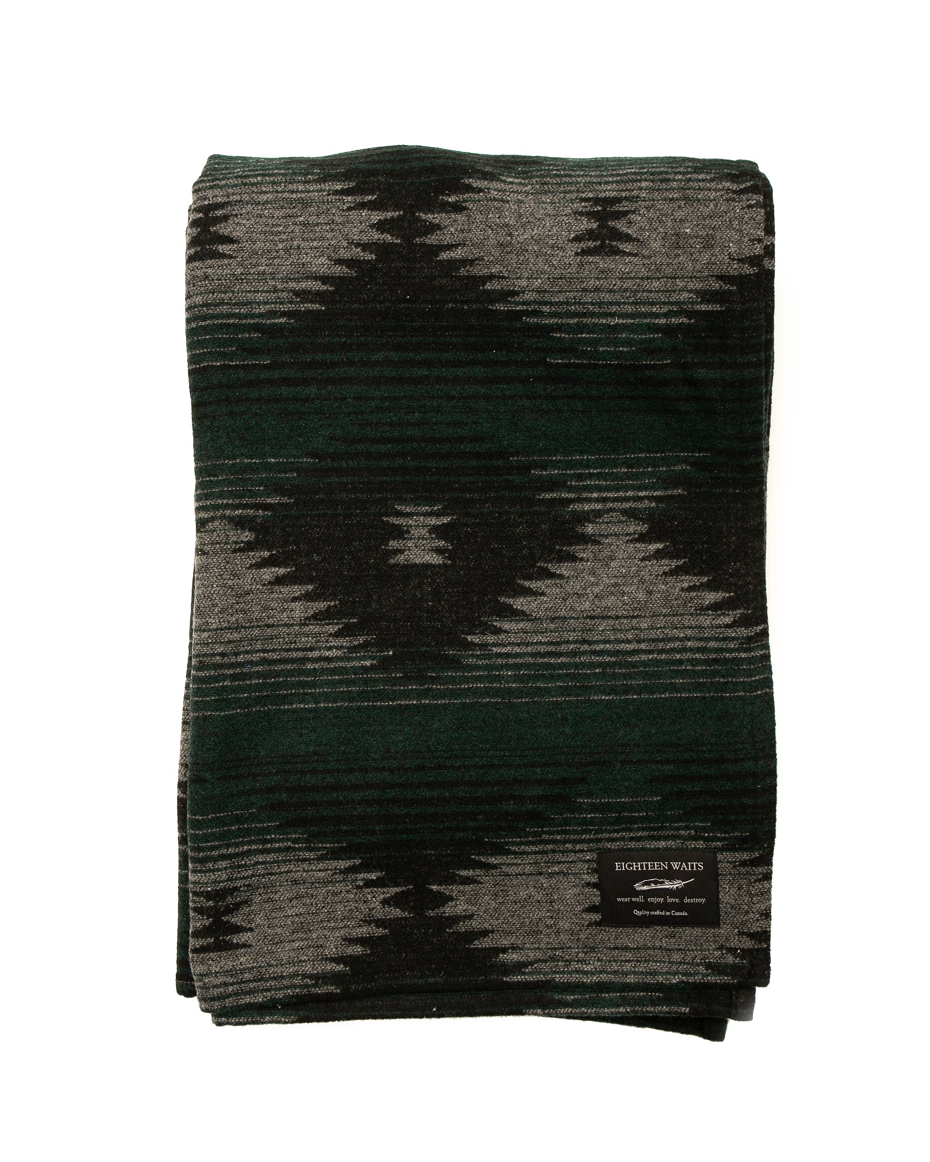 Made in Canada, Blanket from 18 Waits — a Sustainable Men's clothing brand offering Vintage Inspired menswear and Rock and Roll Fashion.