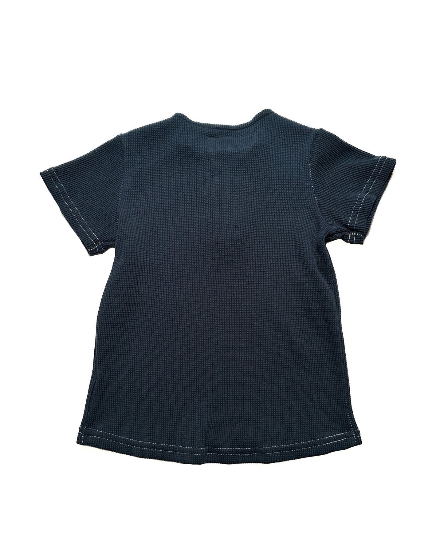 Made in Canada, Kids Henley from 18 Waits — a Sustainable Men's clothing brand offering Vintage Inspired menswear and Rock and Roll Fashion. A refined Imogene and Willie alternative for those who value quality and character.