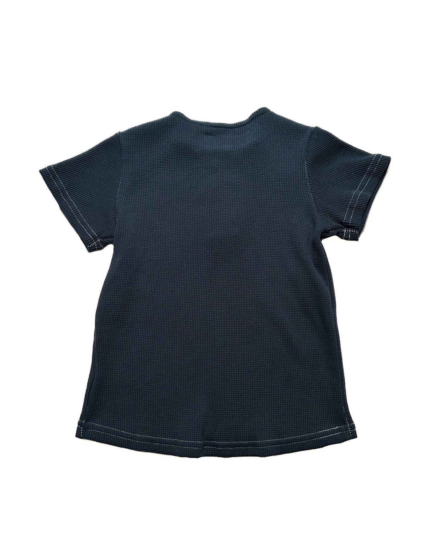 Made in Canada, Kids Henley from 18 Waits — a Sustainable Men's clothing brand offering Vintage Inspired menswear and Rock and Roll Fashion. A refined Imogene and Willie alternative for those who value quality and character.