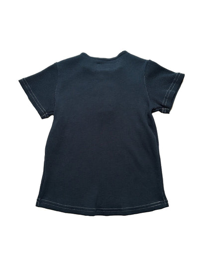 Made in Canada, Kids Henley from 18 Waits — a Sustainable Men's clothing brand offering Vintage Inspired menswear and Rock and Roll Fashion. A refined Imogene and Willie alternative for those who value quality and character.