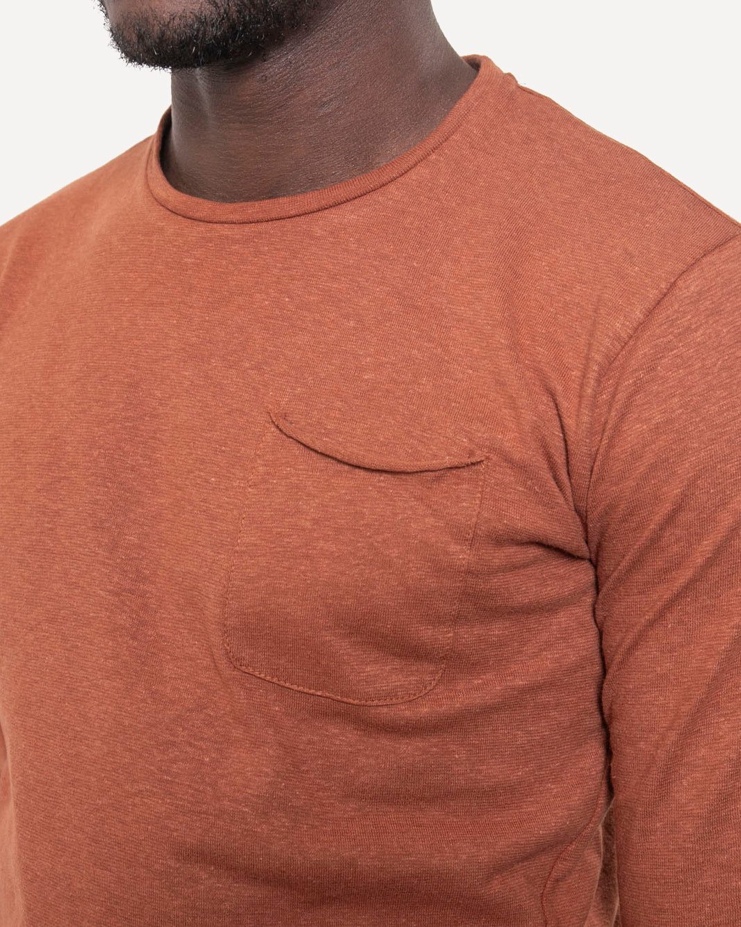 Made in Canada Long Sleeve Pocket Tee from 18 Waits — a Sustainable Men's clothing brand offering Vintage Inspired menswear and Rock and Roll Fashion.