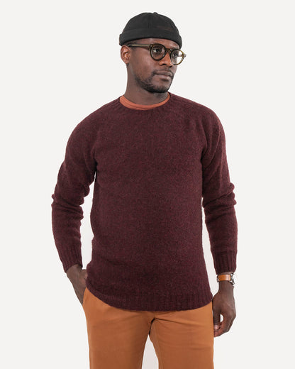 Made in Canada The Highland Crew neck from 18 Waits — a Sustainable Men's clothing brand offering Vintage Inspired menswear and Rock and Roll Fashion.