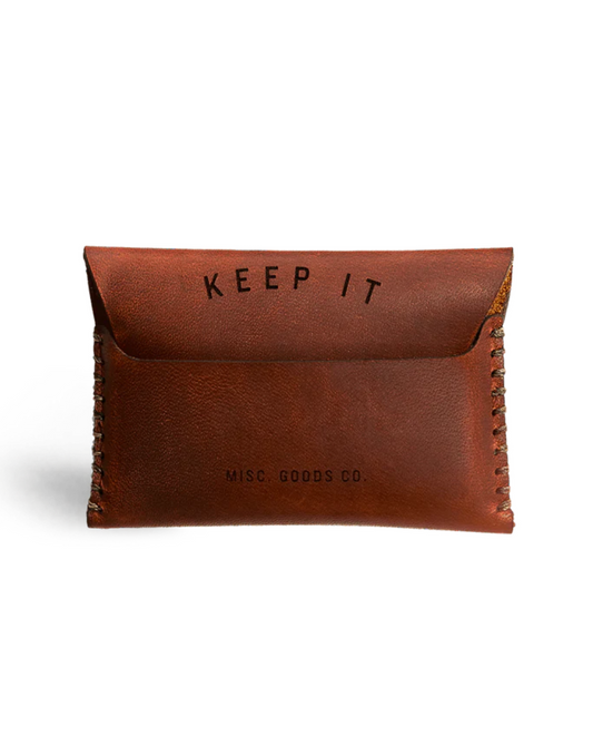 MISC Goods | Slim Tuck Wallet | Brown