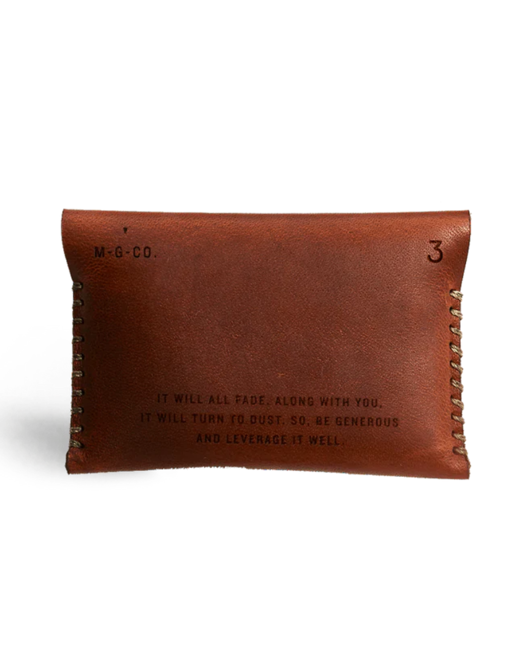 MISC Goods | Slim Tuck Wallet | Brown