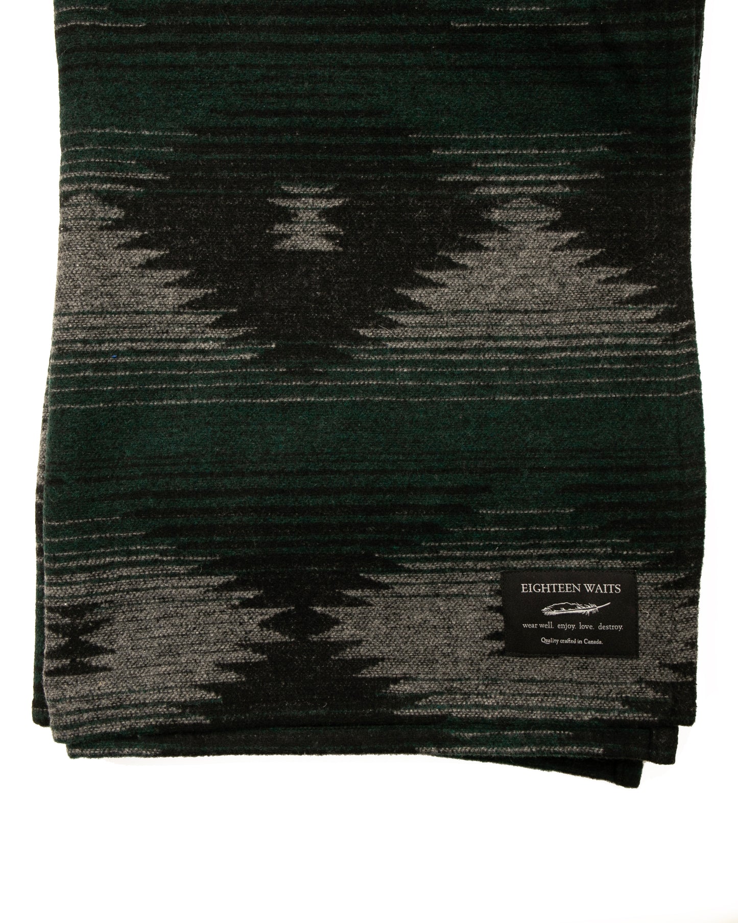 Made in Canada, Blanket from 18 Waits — a Sustainable Men's clothing brand offering Vintage Inspired menswear and Rock and Roll Fashion.