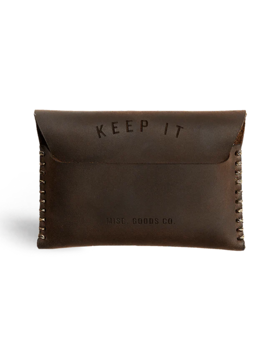 MISC Goods | Slim Tuck Wallet | Dark Brown
