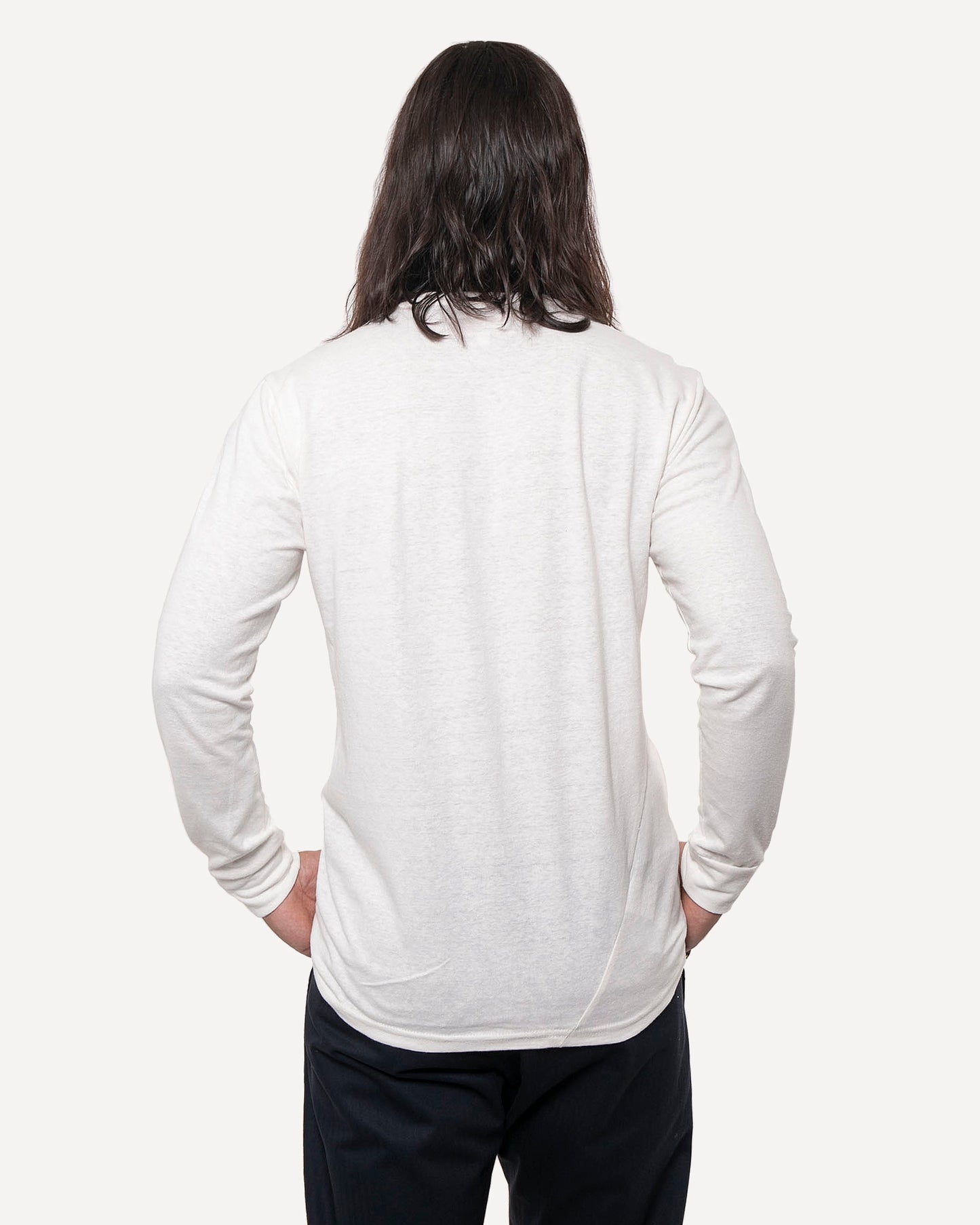 Made in Canada Long Sleeve Pocket Tee from 18 Waits — a Sustainable Men's clothing brand offering Vintage Inspired menswear and Rock and Roll Fashion.