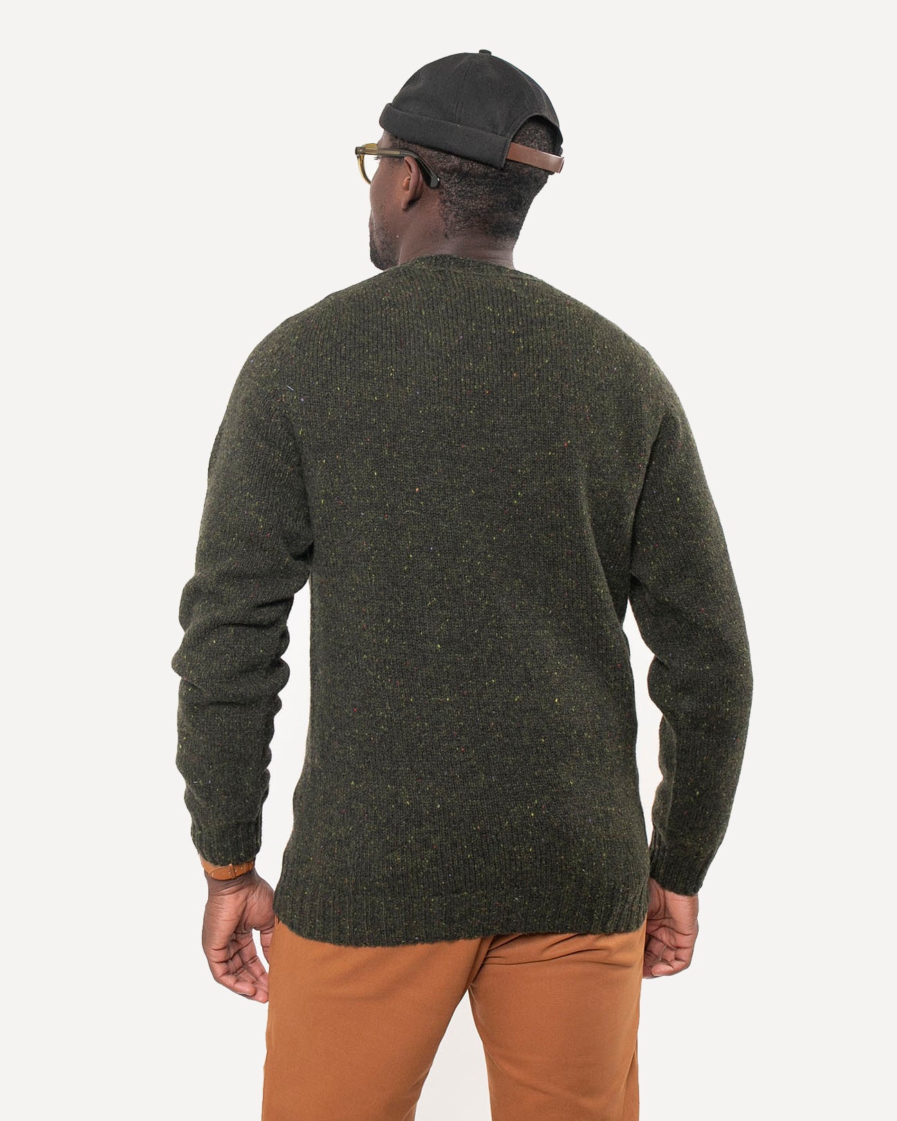 Made in Canada The Highland Crew neck from 18 Waits — a Sustainable Men's clothing brand offering Vintage Inspired menswear and Rock and Roll Fashion.