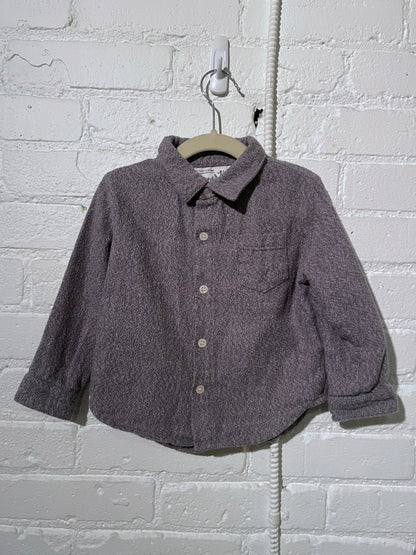 Hopper Hunter Long Sleeve Pocket Shirt | Grey Flannel