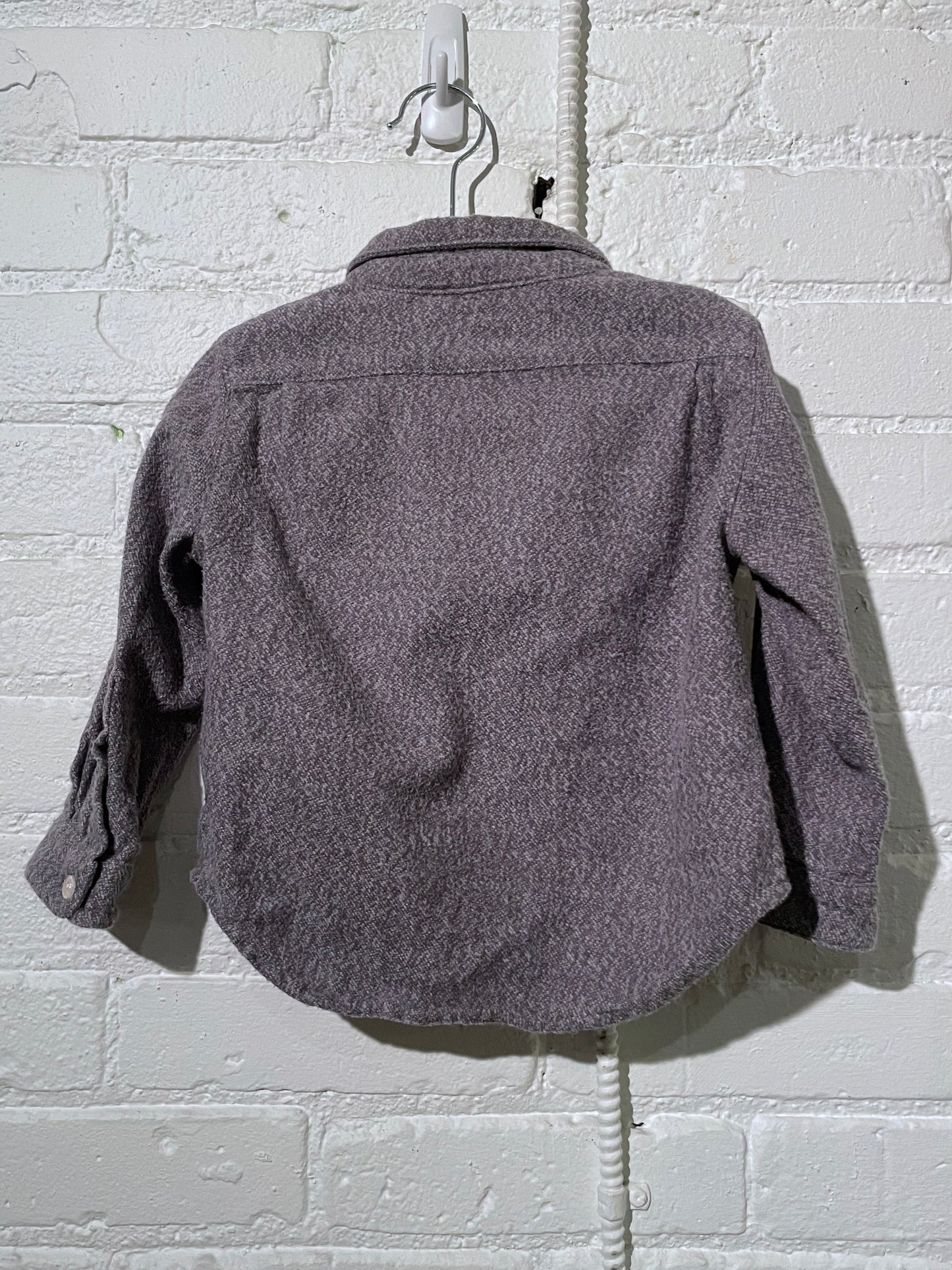 Hopper Hunter Long Sleeve Pocket Shirt | Grey Flannel