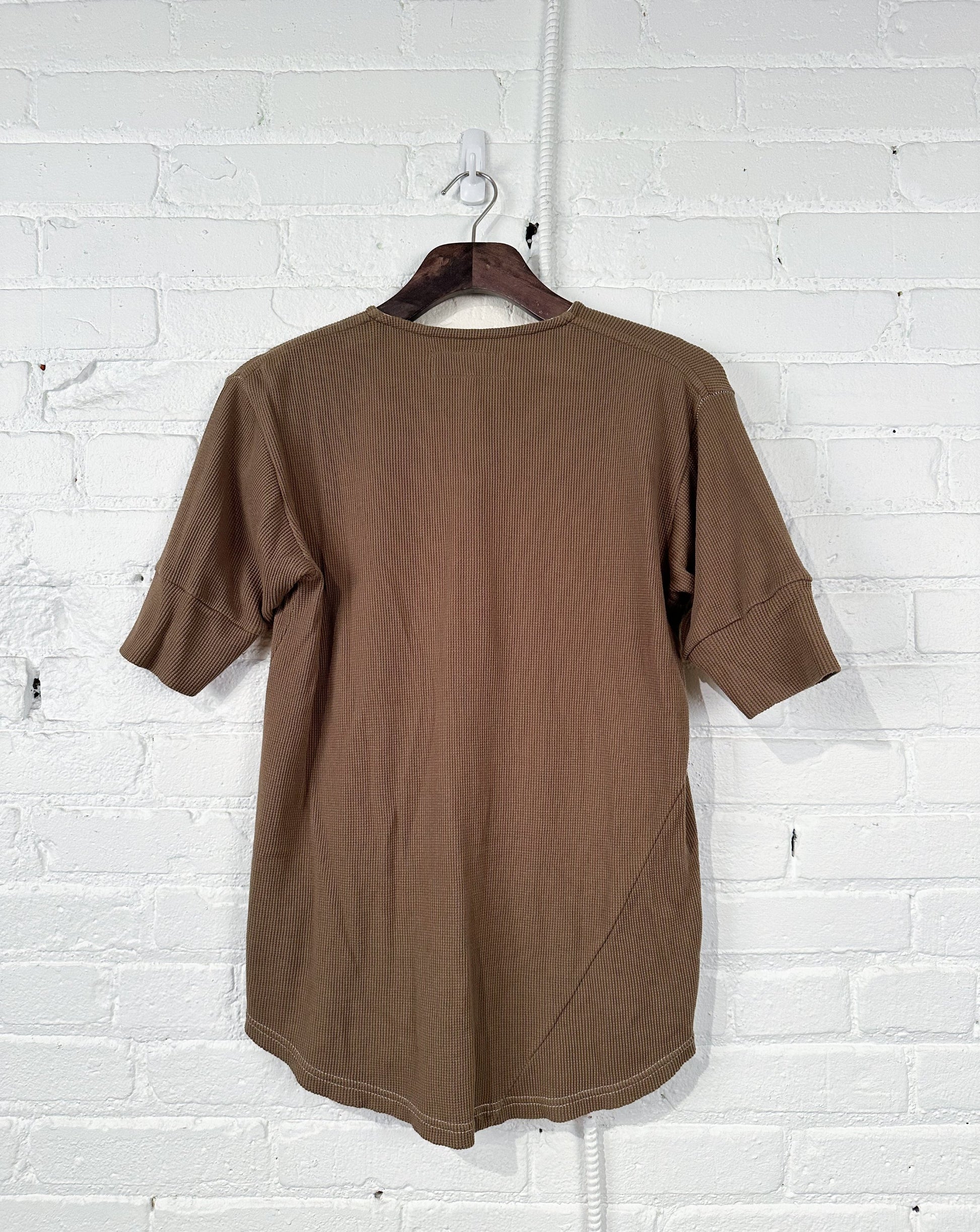 Made in Canada, Vintage Henley from 18 Waits — a Sustainable Men's clothing brand offering Vintage Inspired menswear and Rock and Roll Fashion. A refined Imogene and Willie alternative for those who value quality and character.