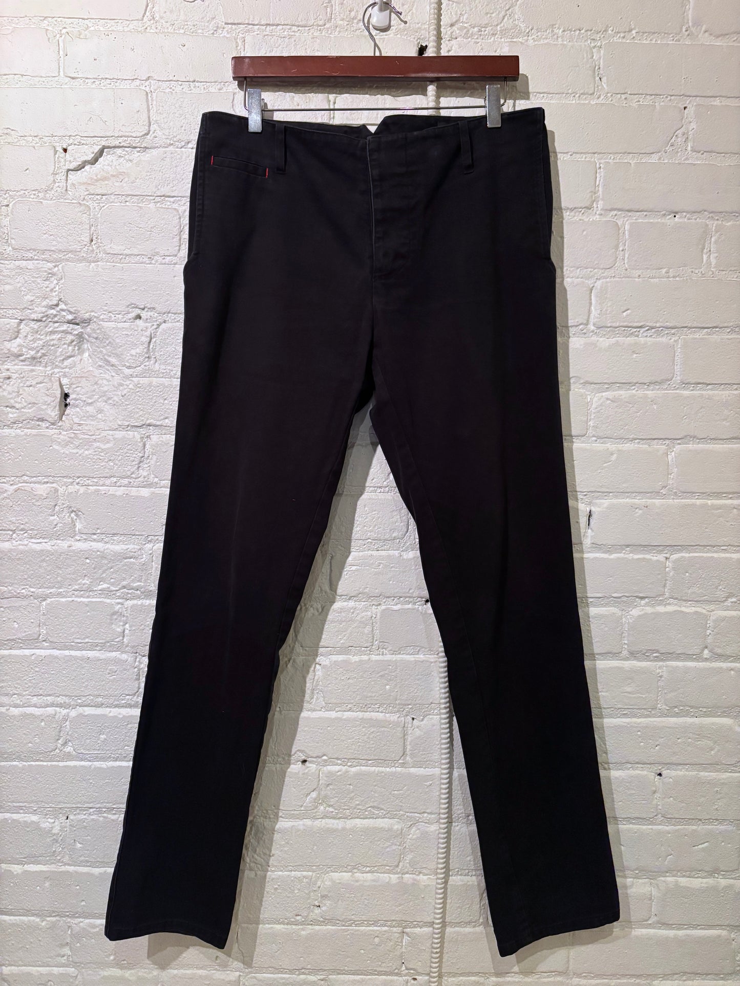 Vintage Signature Trouser | Black Bull Denim