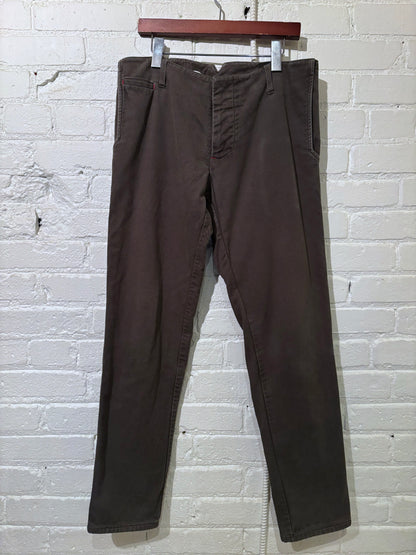 Vintage Lined Field Pant | Olive Bull Denim