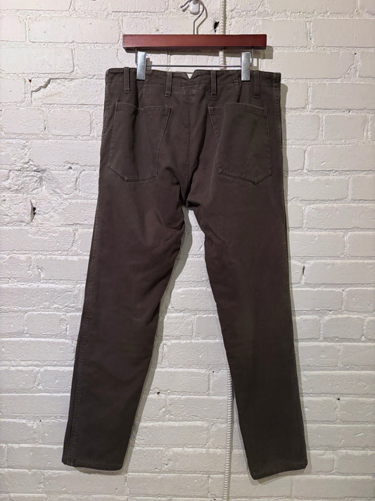 Vintage Lined Field Pant | Olive Bull Denim