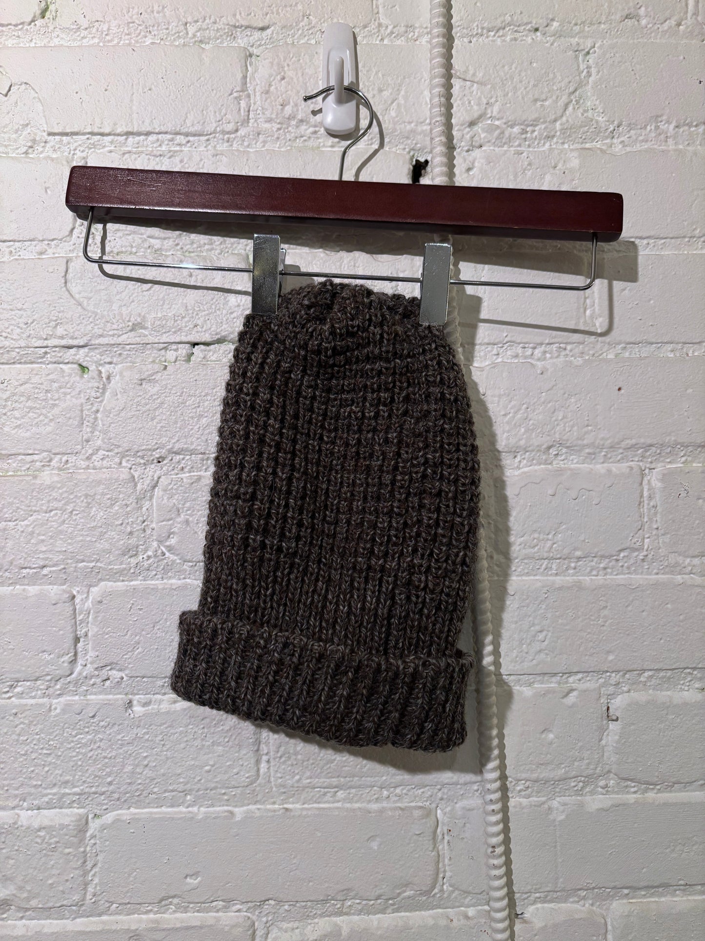 Wool Toque | Forest Grey Melange
