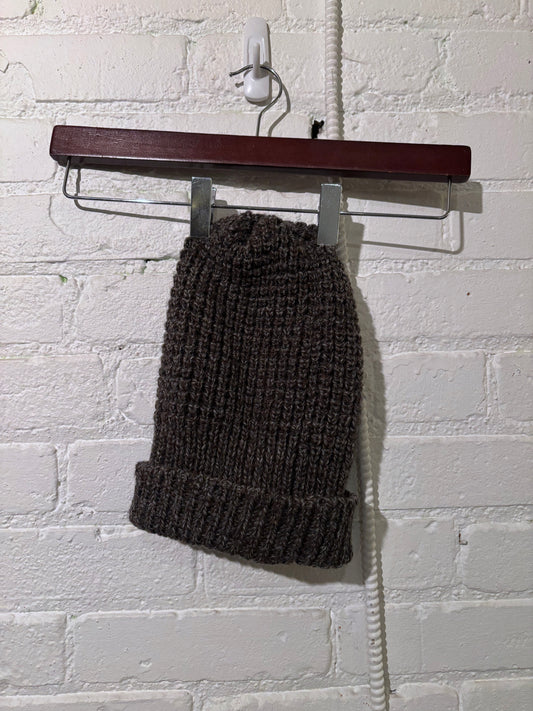 Wool Toque | Forest Grey Melange