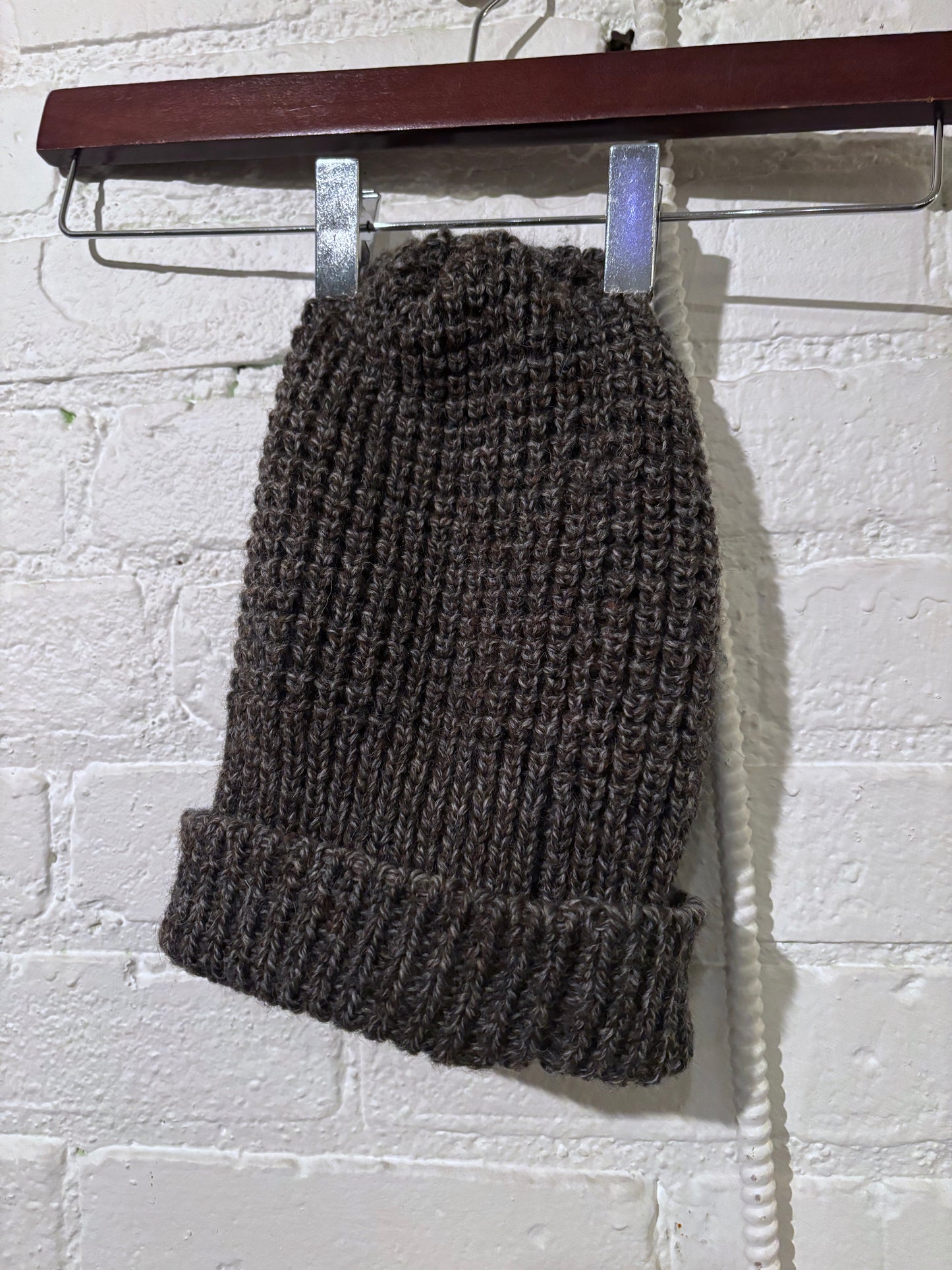 Wool Toque | Forest Grey Melange