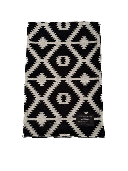 Made in Canada, the Canyon Nights Blanket from 18 Waits, a sustainable menswear brand known for vintage-inspired style and rock and roll fashion—an Imogene and Willie alternative focused on quality and character.