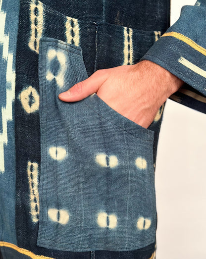 Made in Canada, the Wanderer Jacket from 18 Waits — a Sustainable Men's clothing brand offering Vintage Inspired menswear and Rock and Roll Fashion. A refined Imogene and Willie alternative for those who value quality and character.