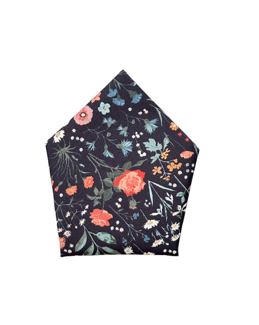 Made in Canada, Pocket Square by 18 Waits— a Sustainable Men's clothing brand offering Vintage Inspired menswear and Rock and Roll Fashion. A refined Imogene and Willie alternative for those who value quality and character.