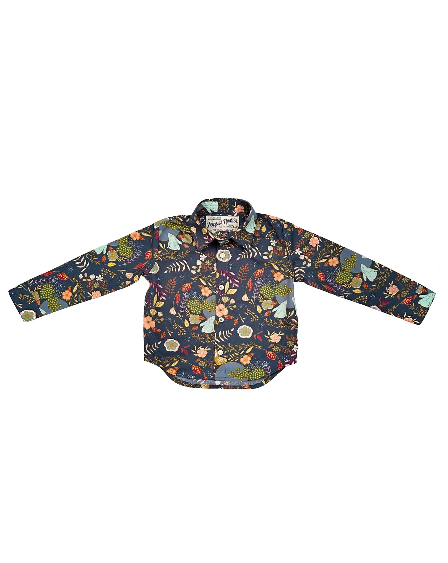 Made in Canada, Kids long sleeve shirt from 18 Waits — a Sustainable Men's clothing brand offering Vintage Inspired menswear and Rock and Roll Fashion. A refined Imogene and Willie alternative for those who value quality and character.
