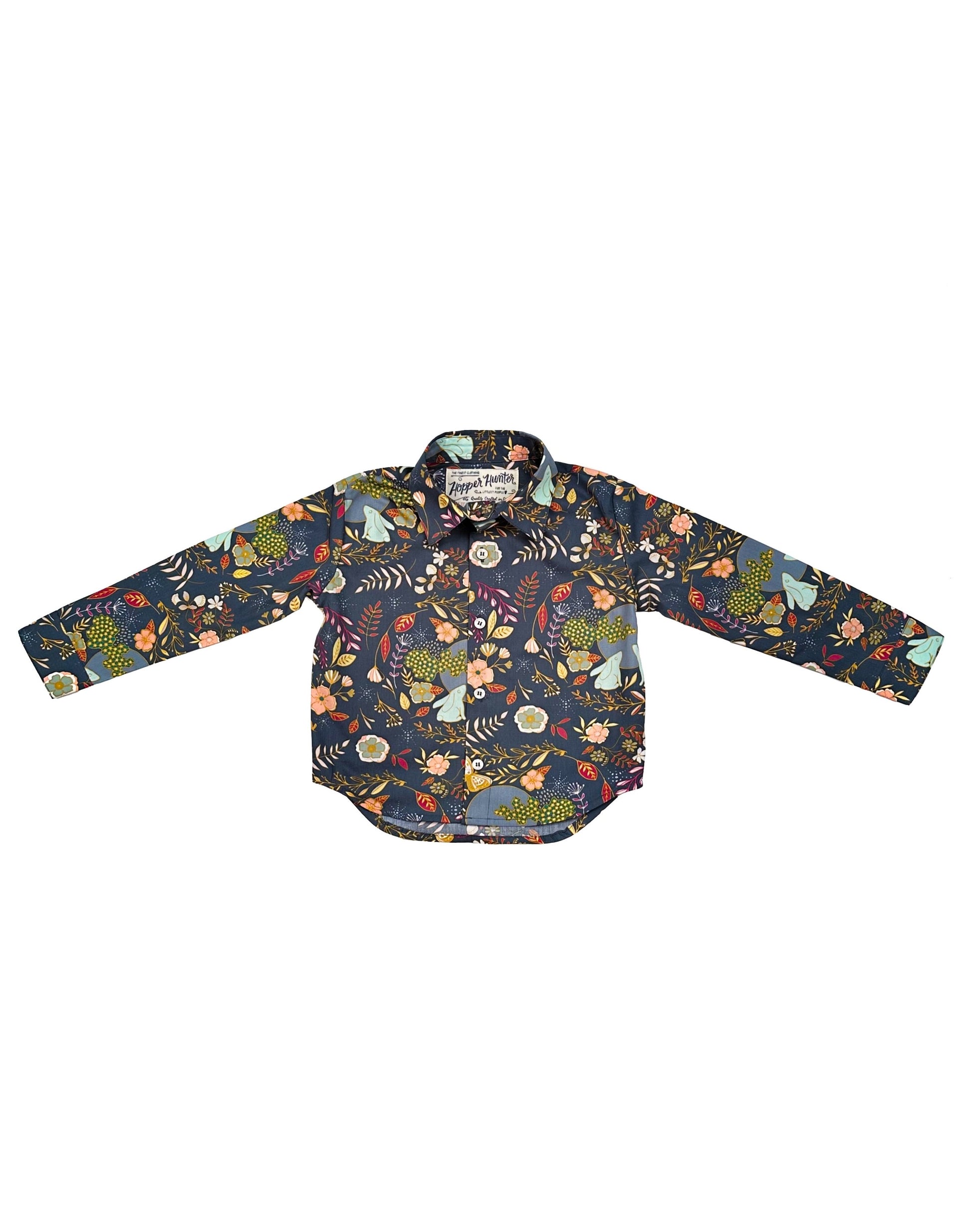 Made in Canada, Kids long sleeve shirt from 18 Waits — a Sustainable Men's clothing brand offering Vintage Inspired menswear and Rock and Roll Fashion. A refined Imogene and Willie alternative for those who value quality and character.