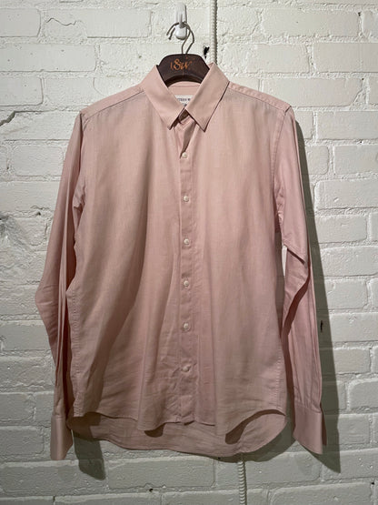 Made in Canada, the Faded Pink Vintage Dylan from 18 Waits, a sustainable menswear brand known for vintage-inspired style and rock and roll fashion—an Imogene and Willie alternative focused on quality and character.