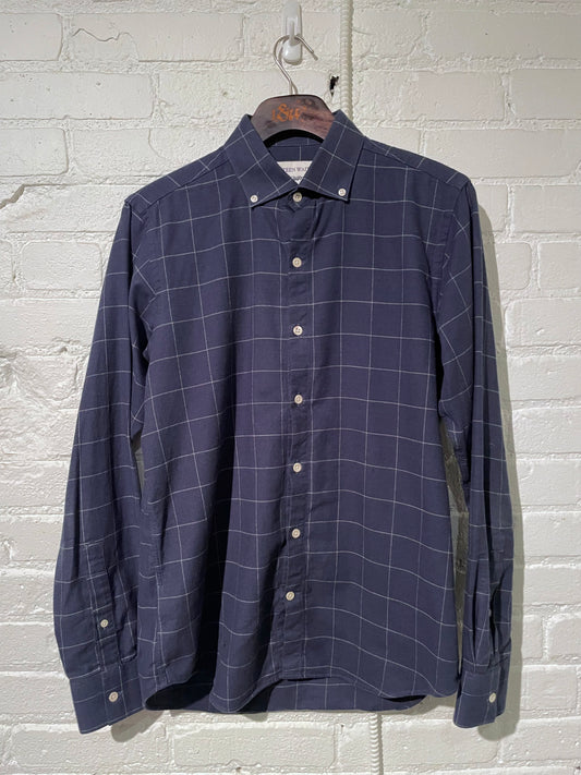 Vintage Dylan | Navy Check Flannel