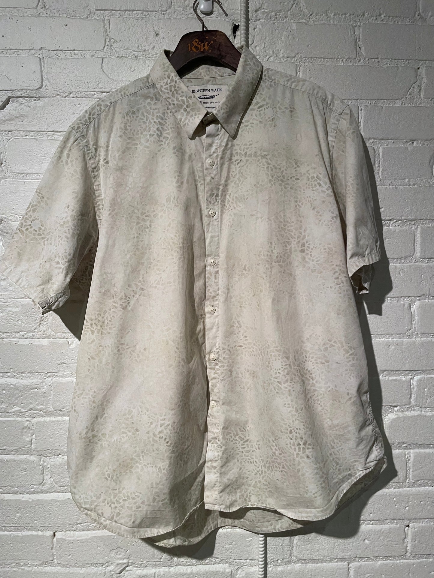 Vintage Short Sleeve Dylan | Green Batik