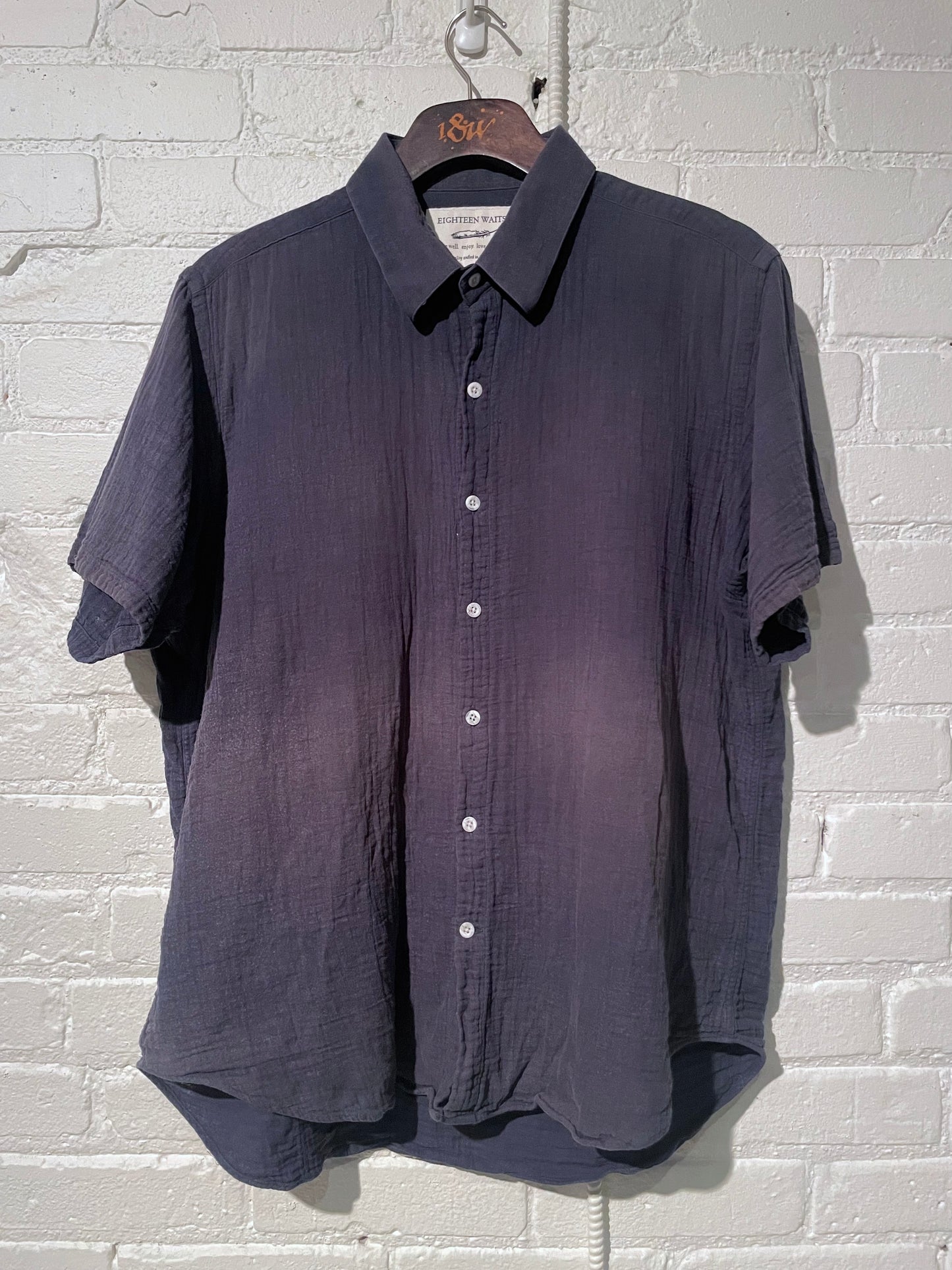 Vintage Short Sleeve Dylan | Double Navy Gauze