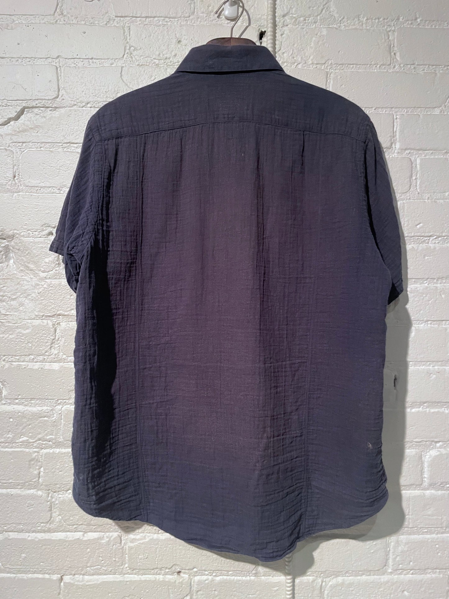 Vintage Short Sleeve Dylan | Double Navy Gauze