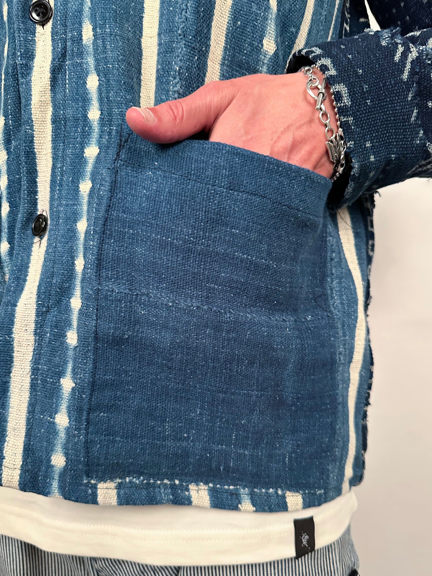 Made in Canada, the Wanderer Jacket from 18 Waits — a Sustainable Men's clothing brand offering Vintage Inspired menswear and Rock and Roll Fashion. A refined Imogene and Willie alternative for those who value quality and character.