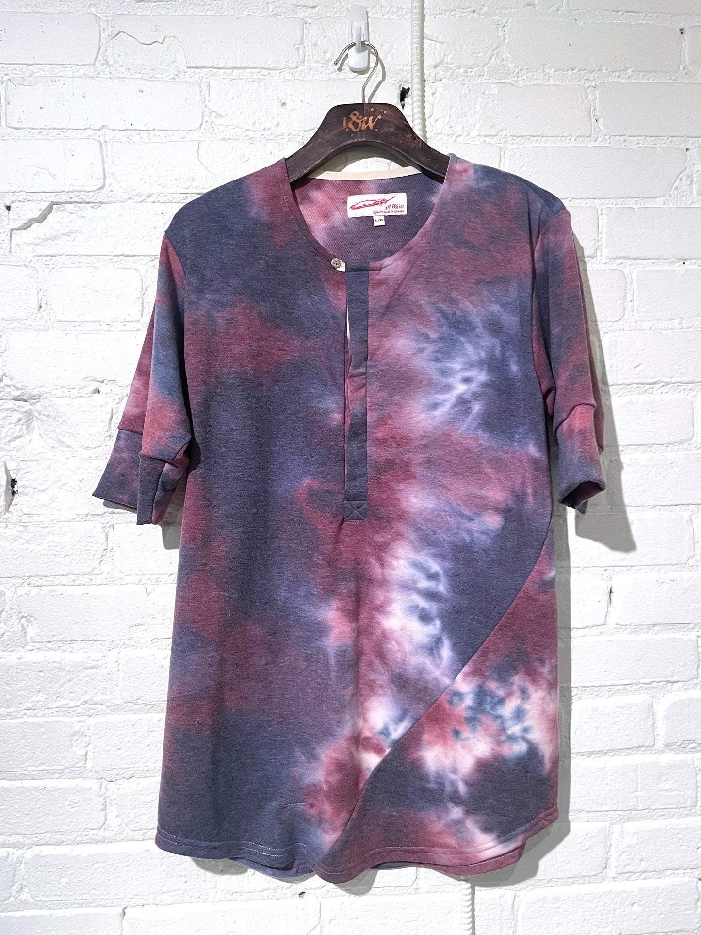Vintage Hitchhiker Henley | Indigo Plum Dye