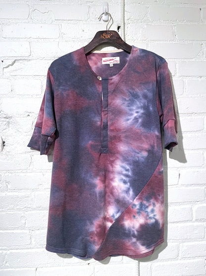 Vintage Hitchhiker Henley | Indigo Plum Dye
