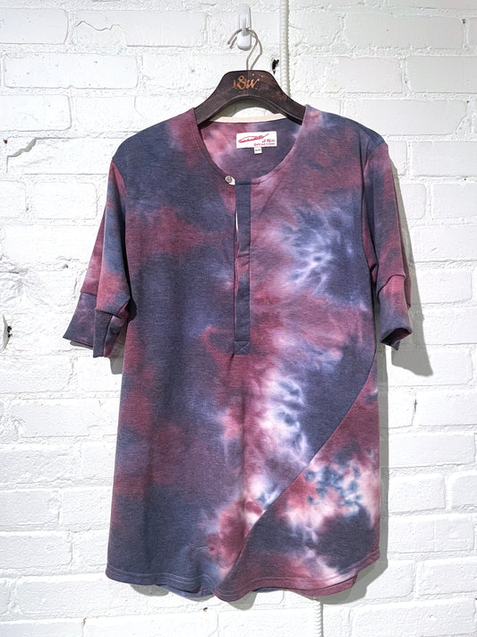 Vintage Hitchhiker Henley | Indigo Plum Dye