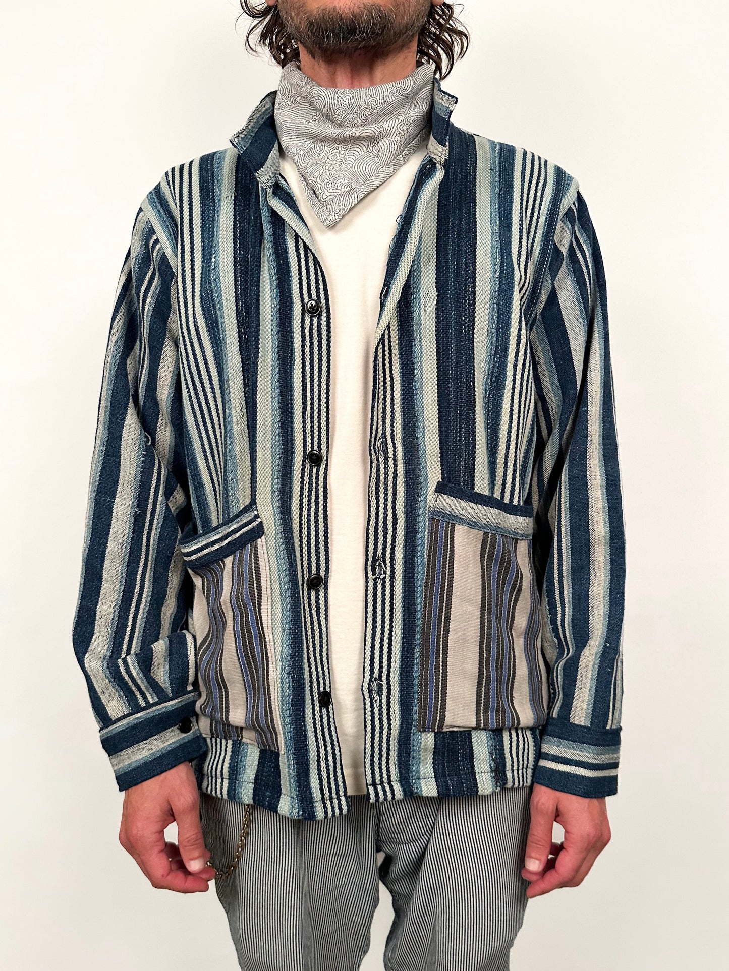 Made in Canada, the Wanderer Jacket from 18 Waits — a Sustainable Men's clothing brand offering Vintage Inspired menswear and Rock and Roll Fashion. A refined Imogene and Willie alternative for those who value quality and character.