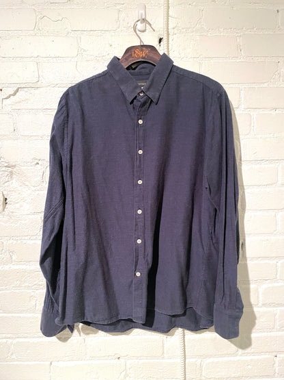 Vintage Dylan | Soft Navy Flannel