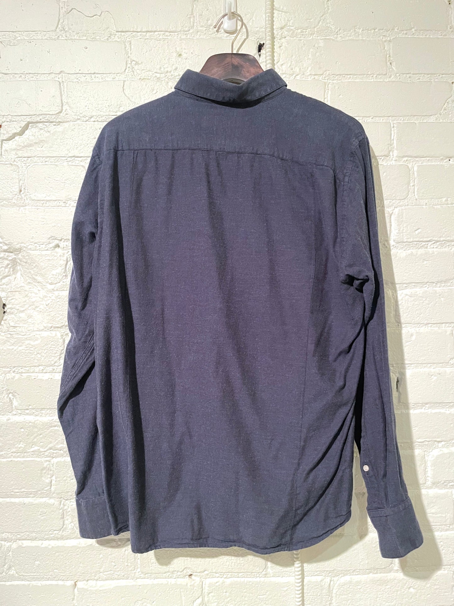 Vintage Dylan | Soft Navy Flannel