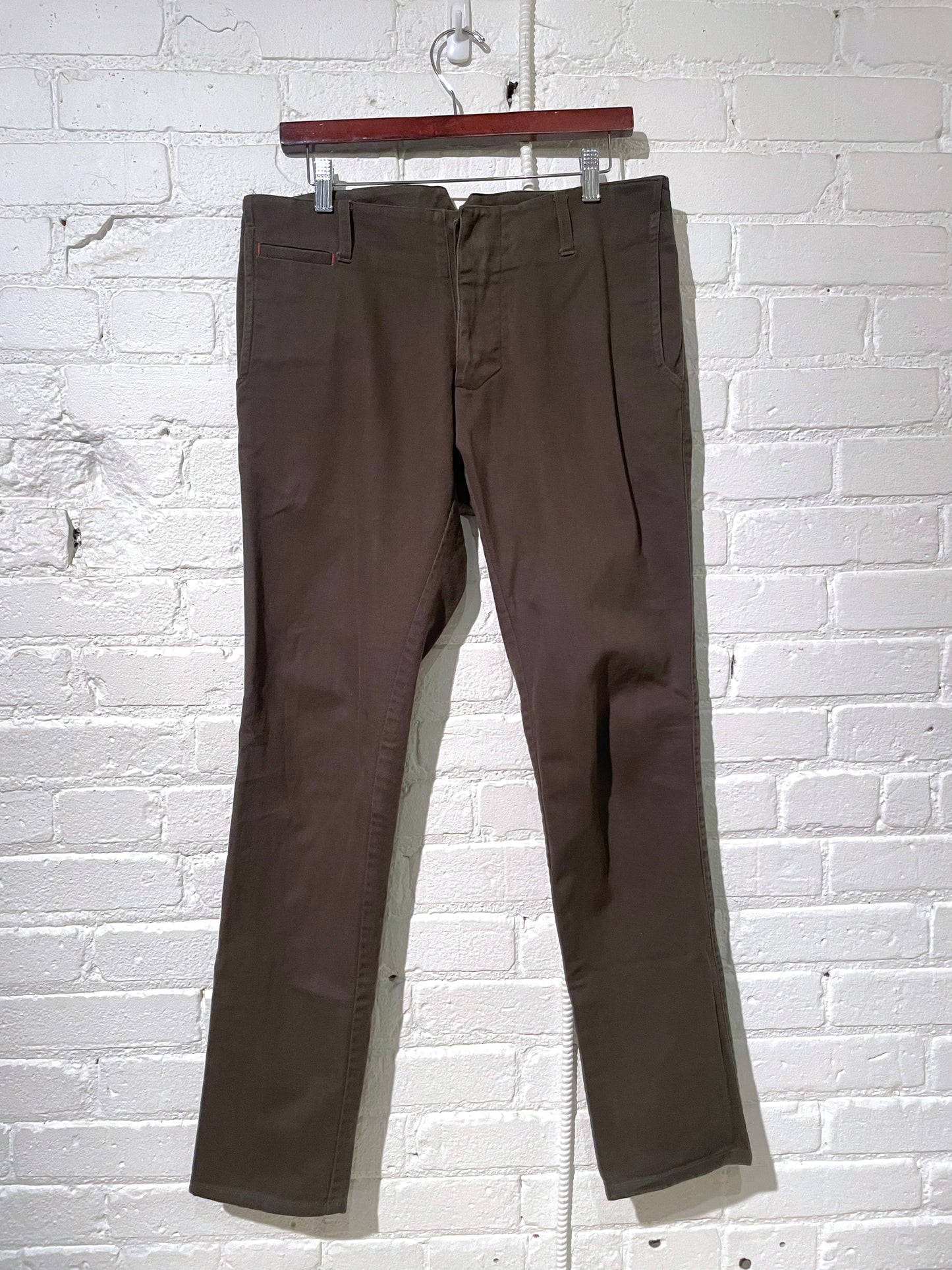 Vintage Signature Trouser | Olive Bull Denim