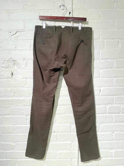 Vintage Signature Trouser | Olive Bull Denim
